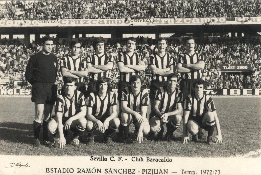 Barakaldo CF Sevilla sanchez pizjuan 1972