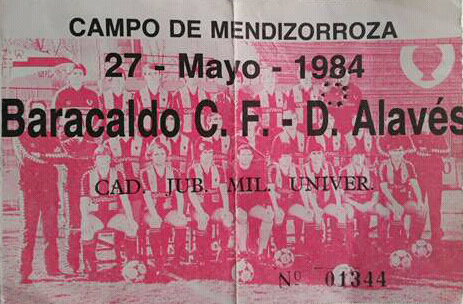 Alavé Barakaldo CF 1984