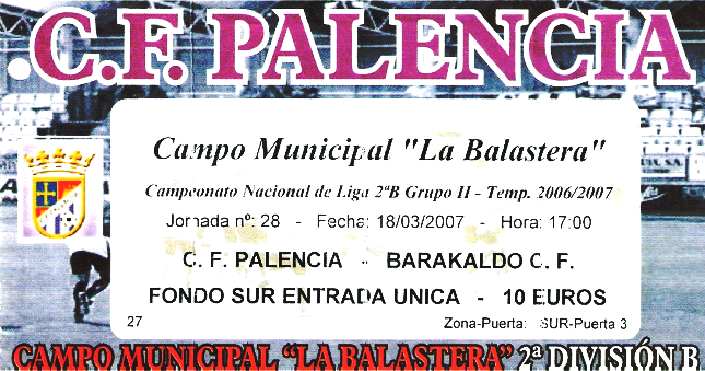 Palencia Barakaldo CF entrada 2007