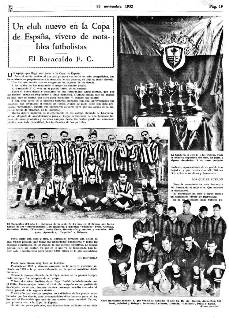 Barakaldo CF 1932 Historico BararakaldoCF